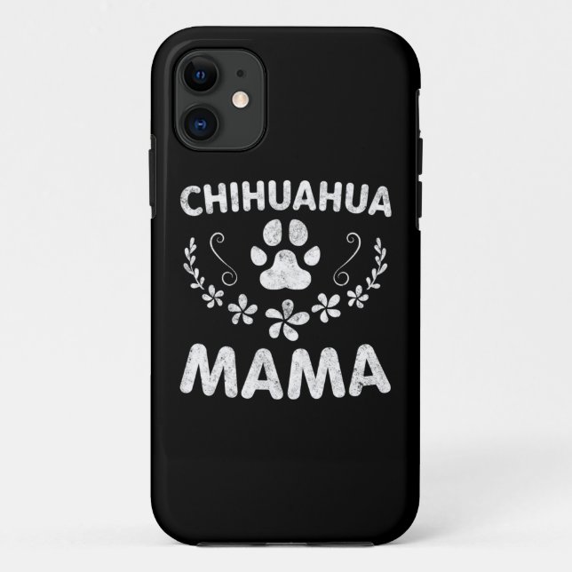 Chihuahua Mama Case-Mate iPhone Hülle (Rückseite)