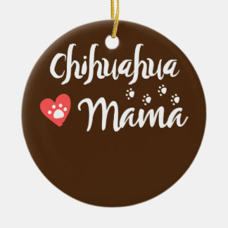 Chihuahua Mama Chihuahua Mutter Hunde Liebhaber He Keramik Ornament