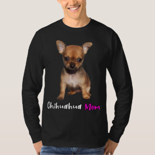 Chihuahua-Mama-Hunde Welpen-Geschenk T-Shirt