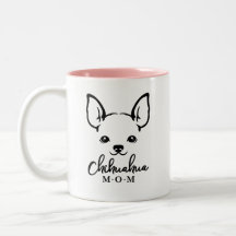 Chihuahua Mama Kaffeemaschine Tasse mit Chihuahua-