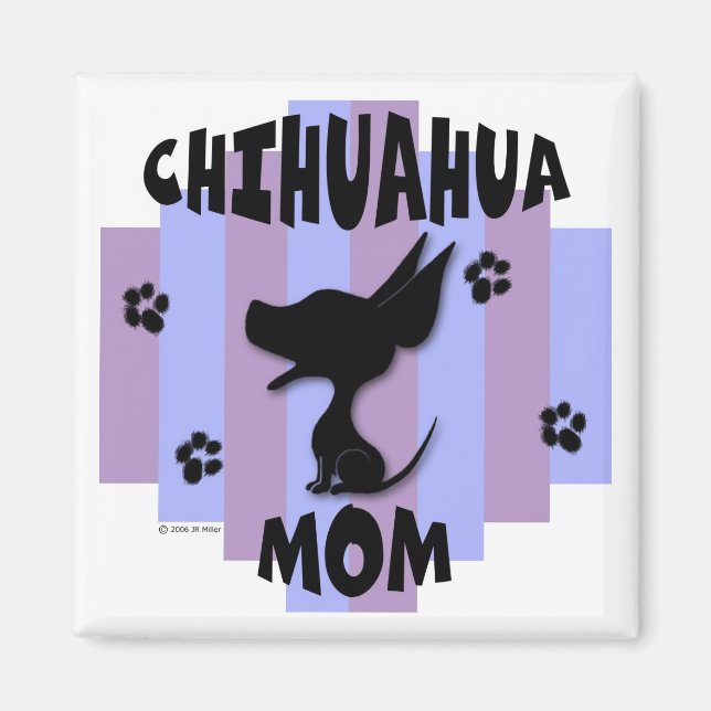 Chihuahua Mama Magnet (Vorne)