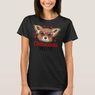 Chihuahua Mama Mama Funny Dog Women T-Shirt