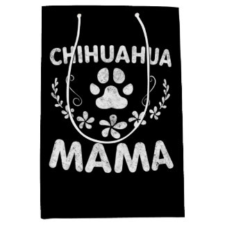 Chihuahua Mama Mittlere Geschenktüte
