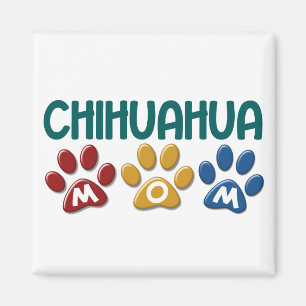 CHIHUAHUA Mama Paw Print 1 Magnet