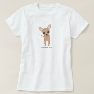 Chihuahua Mama Personalisierte Hunde Mama T-Shirt