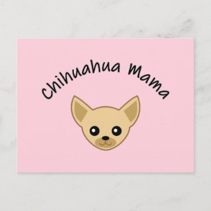 Chihuahua mama Postcard Postkarte
