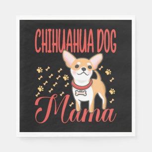 Chihuahua-Mama Serviette