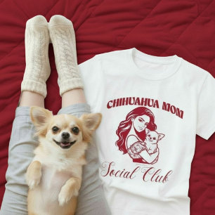Chihuahua Mama SozialClub Ristorante La Lanchetta T-Shirt