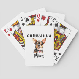 Chihuahua-Mama Spielkarten