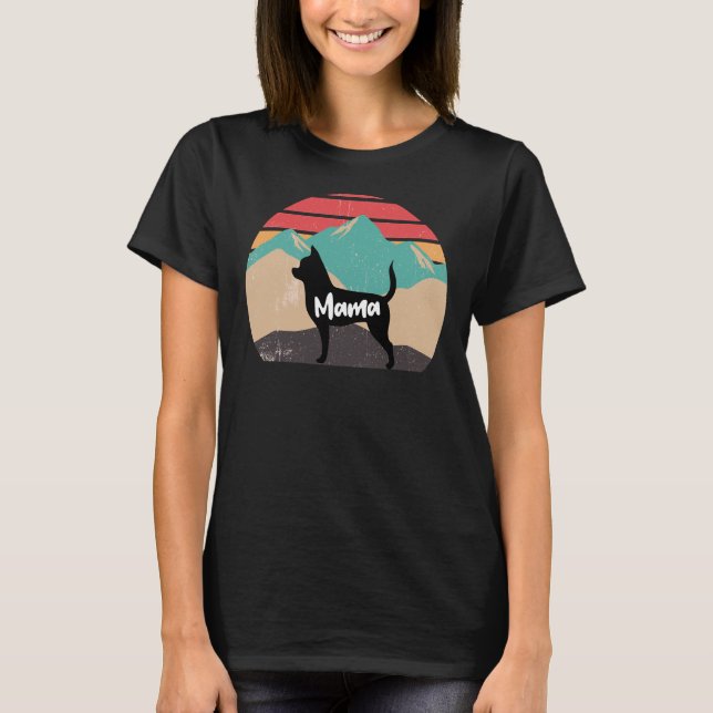 Chihuahua Mama T-Shirt (Vorderseite)