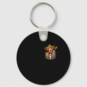 Chihuahua Mariachi Tasche Cinco De Mayo Mexikanisc Schlüsselanhänger