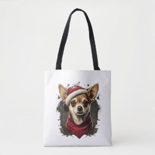 Chihuahua Merry Christmas X-Mas Tree Niedlich