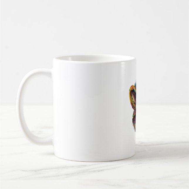 Chihuahua Mexico Cinco de Mayo Funny Dog Kaffeetasse (Links)