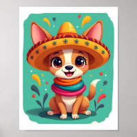 Chihuahua Mexiko Cinco de Mayo Lustiger Hund