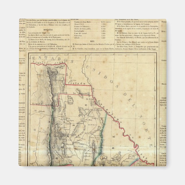 Chihuahua, Mexiko Magnet (Vorne)