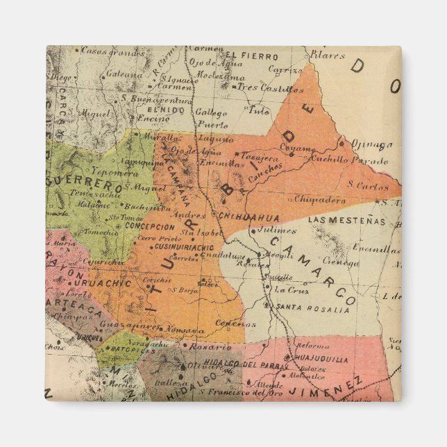 Chihuahua, Mexiko Magnet (Vorne)