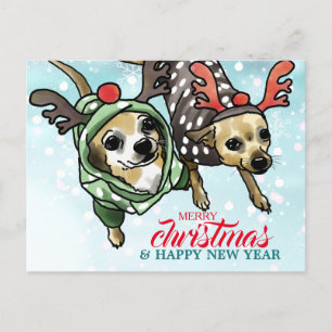 Chihuahua Mix Personalisiert zu Weihnachten
