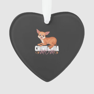 Chihuahua-Mutter-Shirt Muttertag Tierbesitzer Ornament