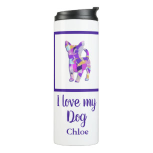Chihuahua Niedlich Hund Silhouette PPY&B Thermosbecher