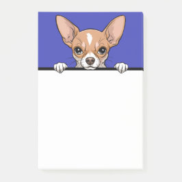 Chihuahua Niedlich Peeking Dog Lover Geschenke Ges Post-it Klebezettel