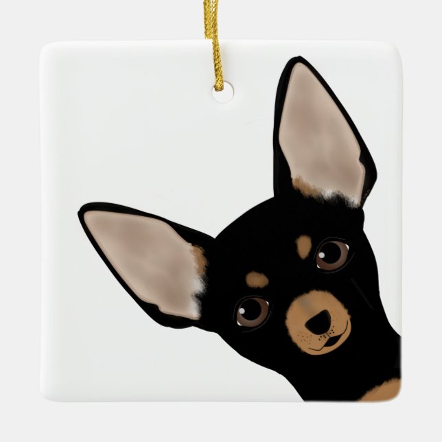 Chihuahua Ornament (Vorderseite)