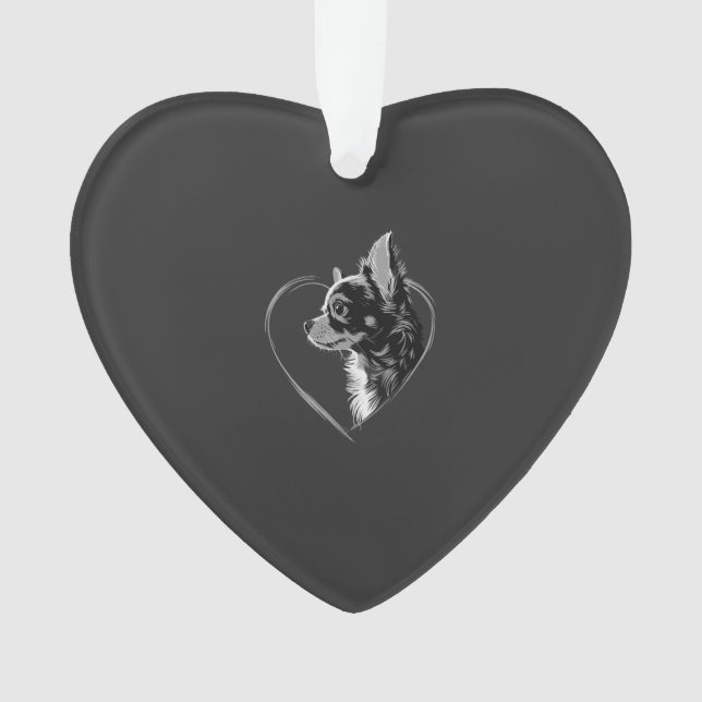 Chihuahua      ornament (Vorderseite)