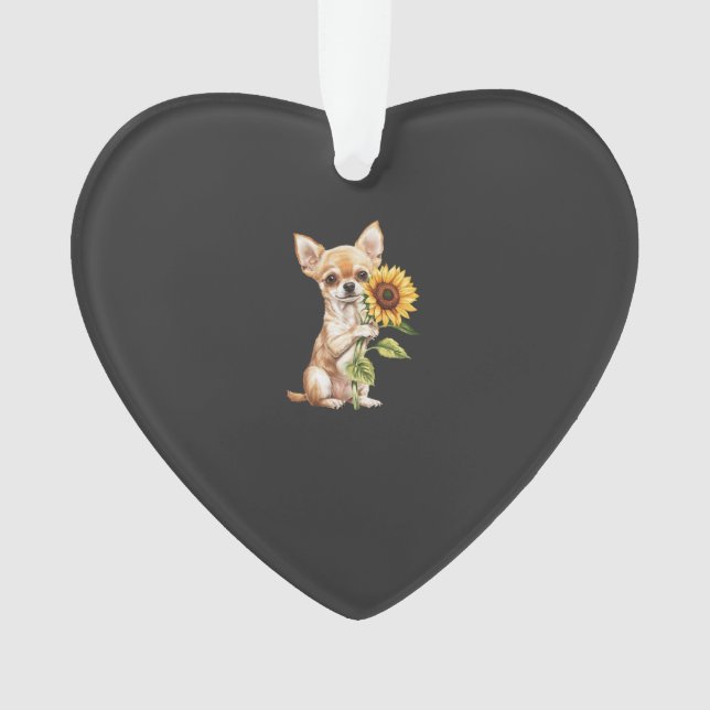 Chihuahua   ornament (Vorderseite)
