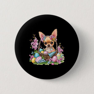 Chihuahua Ostern Chihuahua Hasenohren Grafik Button
