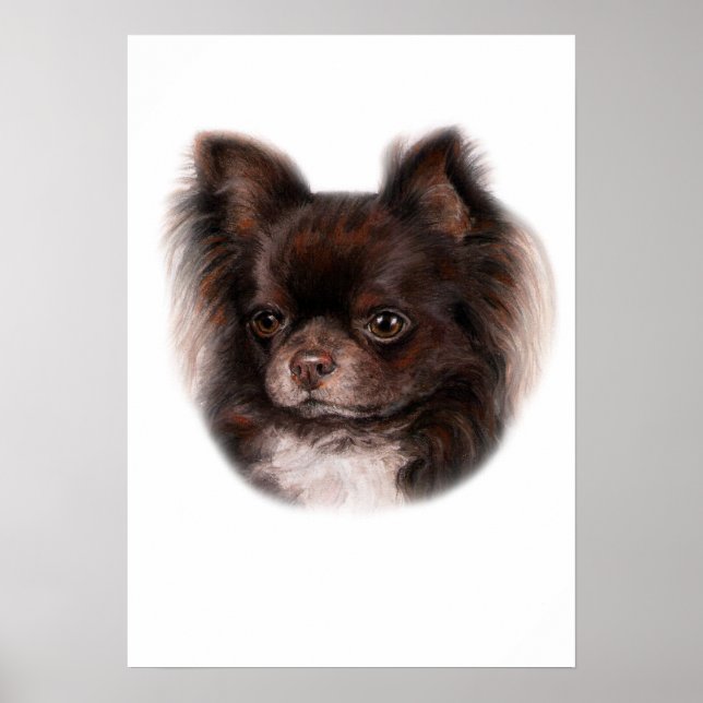 Chihuahua Painting Poster (Vorne)