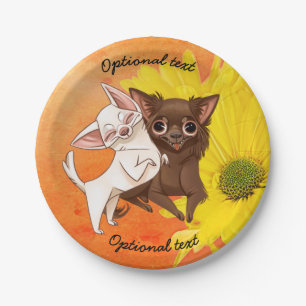 Chihuahua-PapierParty-Teller Pappteller