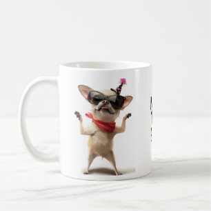 Chihuahua-Party-Tasse Kaffeetasse