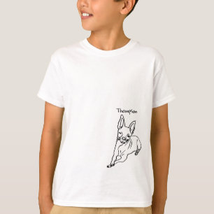 Chihuahua: Personalisierte Art Deco T-Shirt