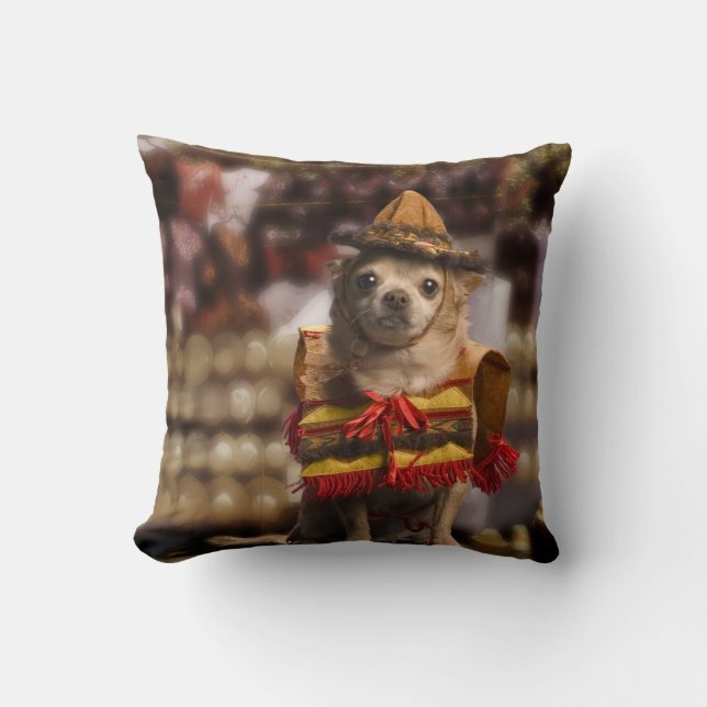 Chihuahua Pillow Kissen (Vorderseite)