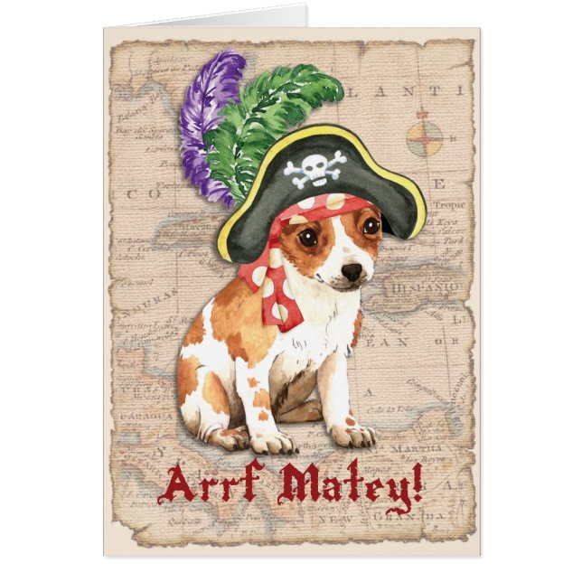 Chihuahua Pirate Card (Vorne)