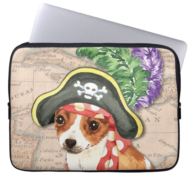 Chihuahua Pirate Laptopschutzhülle (Vorderseite)