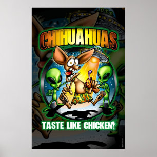 Chihuahua-Plakat Poster