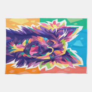 CHIHUAHUA POP ART_Dog Lover Geschirrtuch