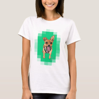 Chihuahua... Portraits für Haustiere T-Shirt
