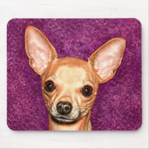 Chihuahua-Porträt Mousepad