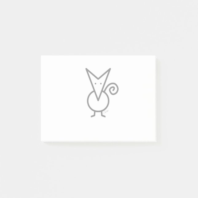 Chihuahua Post-it Klebezettel (Vorderseite)