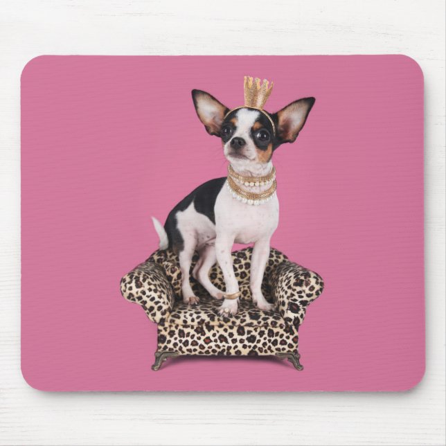 Chihuahua Princess Mousepad (Vorne)