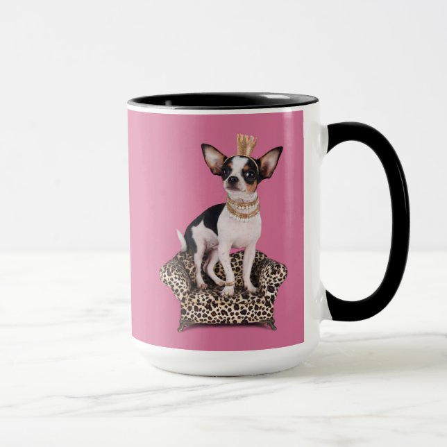 Chihuahua-Prinzessin Tasse (Rechts)