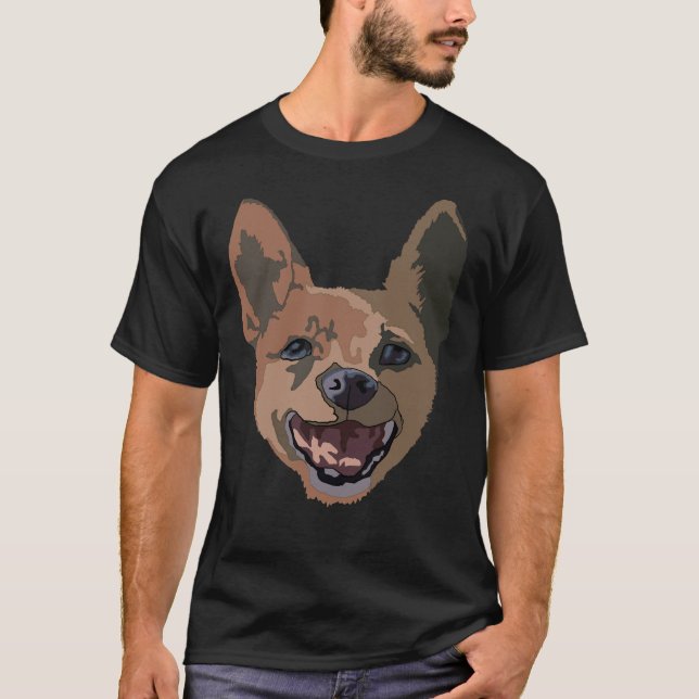 Chihuahua Pug Mischung T-Shirt (Vorderseite)