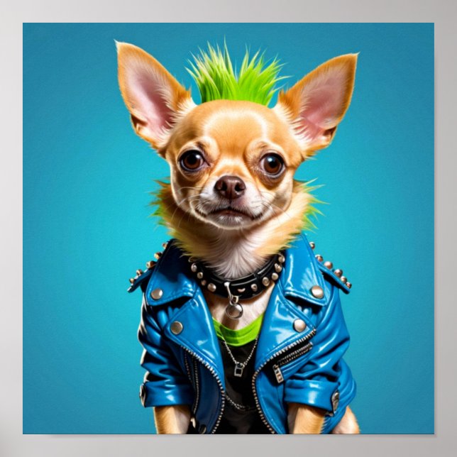 CHIHUAHUA PUNK ROCK 12 POSTER (Vorne)