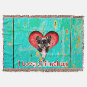 Chihuahua Puppy Dog Liebe Blanket Decke