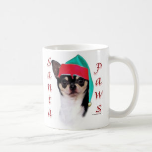 Chihuahua Santa Paws Tasse