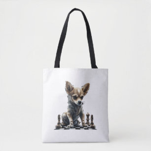 Chihuahua Schach-Spielerkönigin