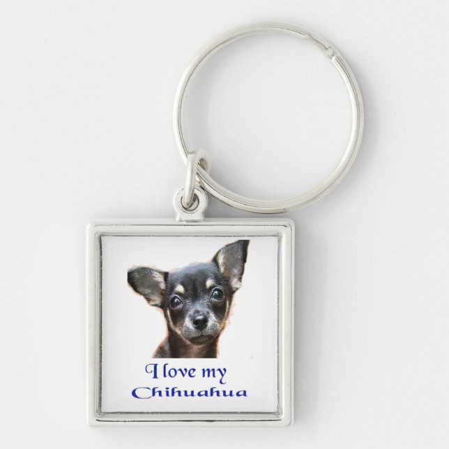 Chihuahua Schlüsselanhänger (Vorne)