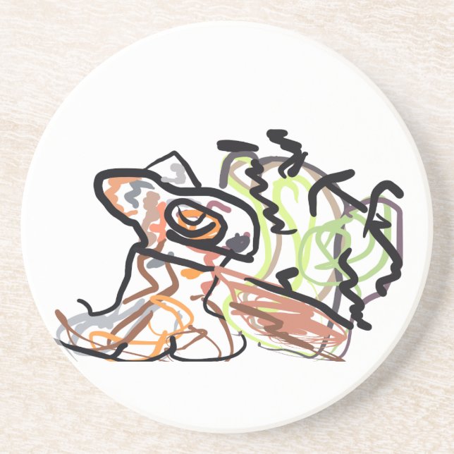 Chihuahua-Set Getränkeuntersetzer (Vorne)