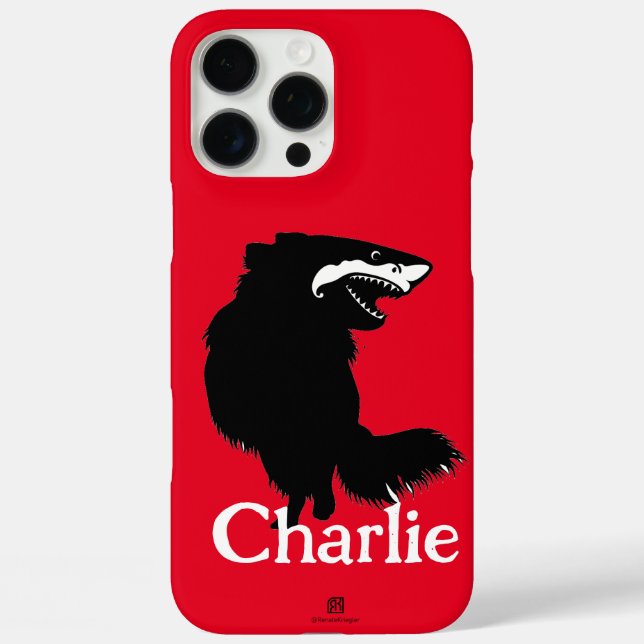 Chihuahua + Shark = Chark Case-Mate iPhone Hülle (Rückseite)